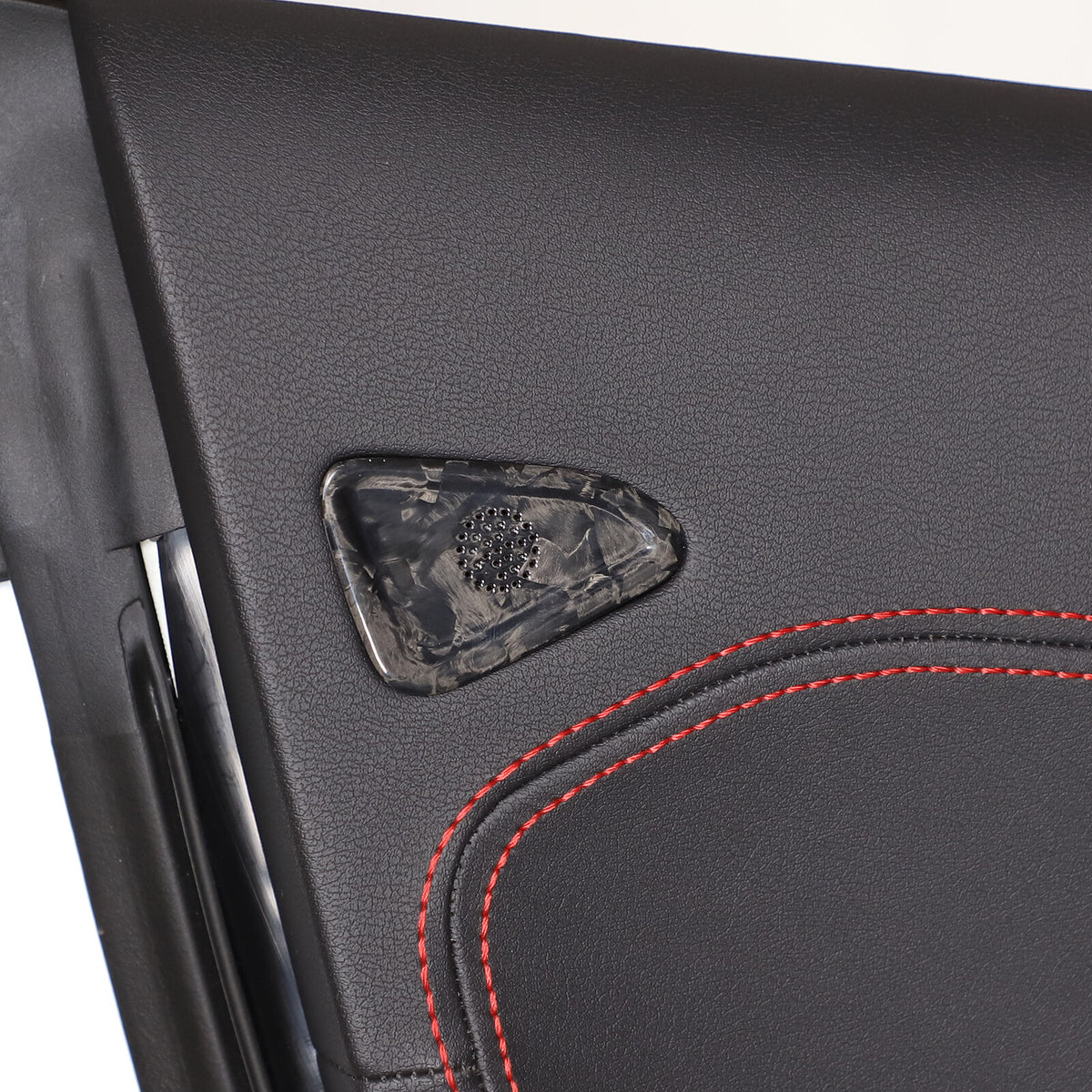 Forged Carbon Fiber Door A/C Vent Panel Trim Cover Fit For Corvette C8 20-26 13