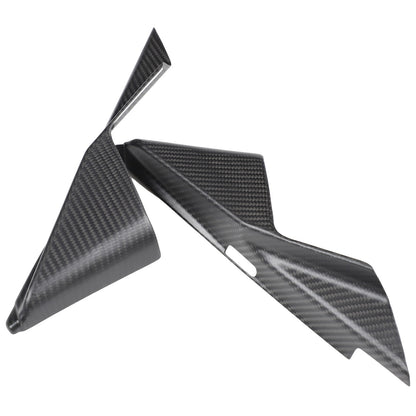 Matte Real Carbon Fiber Front Inner A-Pillar Trim For Nissan 370Z Z34 2009-2020 8