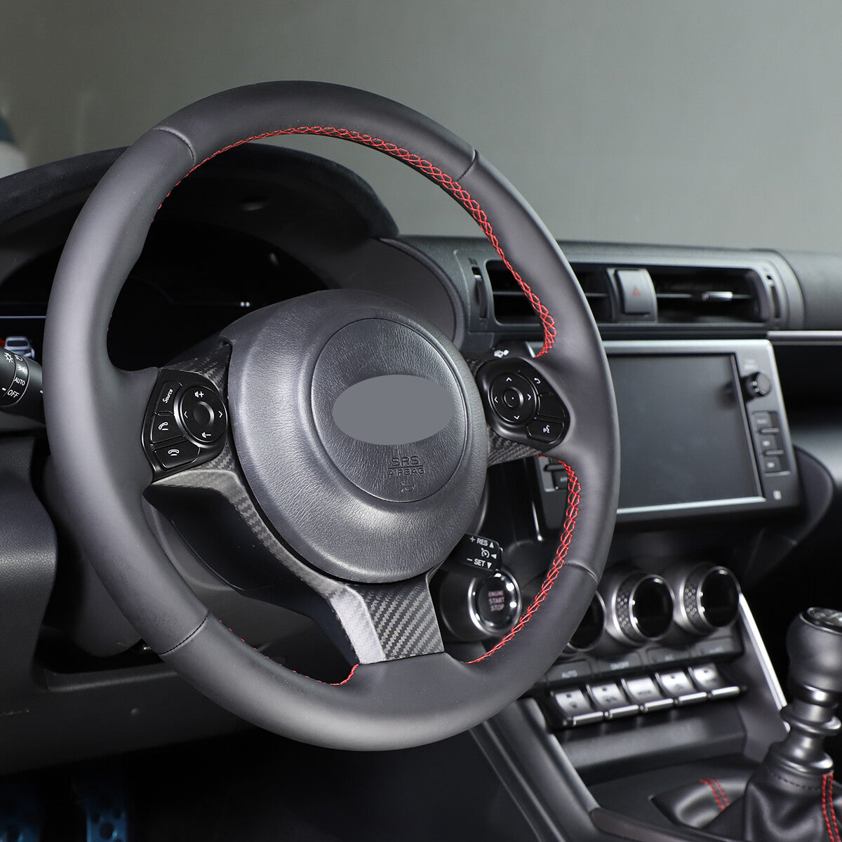 Matte Real Carbon Fiber Interior Center Trim Set For GR86/Subaru BRZ 2022+ 102