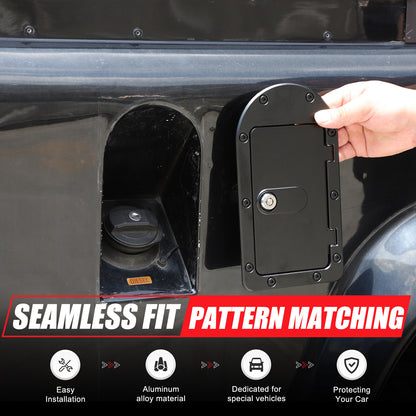 Locking Fuel Door Gas Tank Cap Cover Lock Key For LR Defender 90 110 2004-19 13