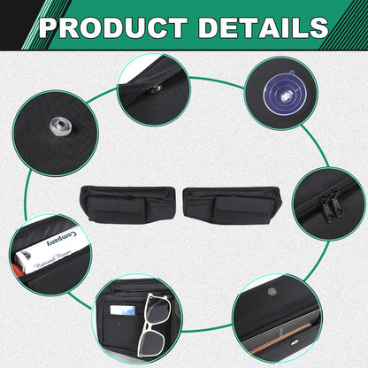 Tailgate Rear Door Window Hanging Storage Bag For LR Defender L663 20+ US 6