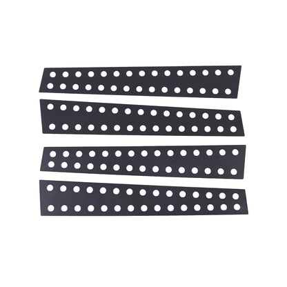 Black Alloy Window Center Pillar Trim Panel For Toyota Land Cruiser LC250 24+ 5