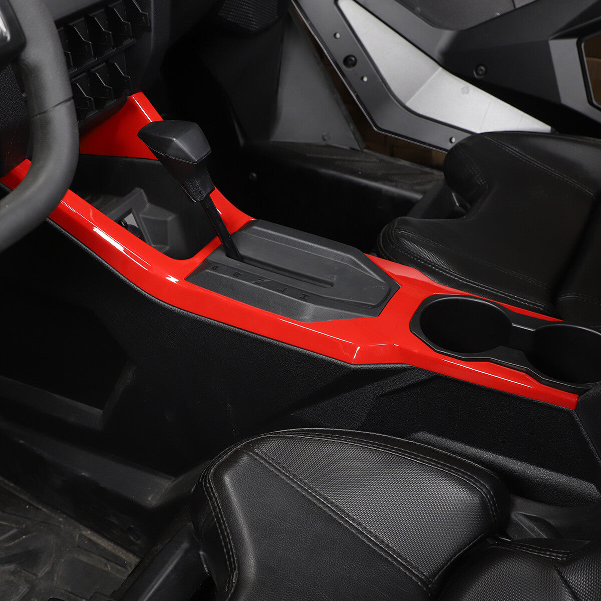 Red Center Console Panel Cover Trim For Polaris RZR PRO XP Ultimate 2021 US 5