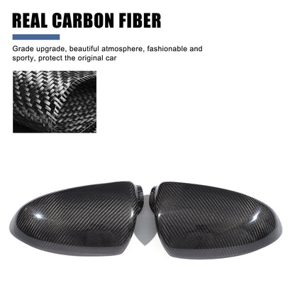 Real Carbon Fiber Exterior Side Mirror Trim For Benz Smart Fortwo W451 2009-2014 6