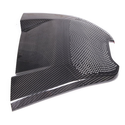 Real Carbon Fiber Rear Speaker Upper Panel Trim For Corvette C8 Coupe Z06 US 3
