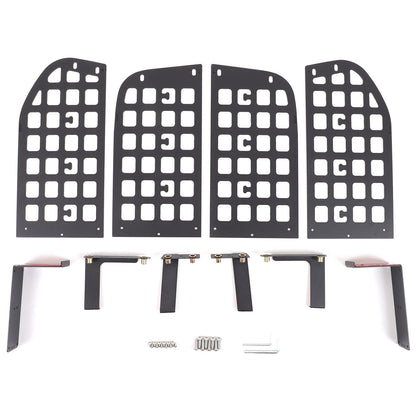 Steel Aluminum Cargo Side Window Storage Barrier For Land Cruiser LC250 2024+ 4