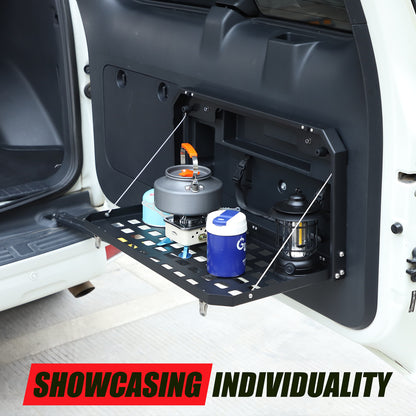 Tailgate Table Rear Door Foldable Car Shelf For Toyota Land Cruiser Prado 10-23 4
