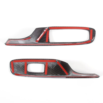 Carbon Fiber ABS Interior Full Decor Cover Trim Kit For Corvette C8 2020-2025 - Styles 1-5 26