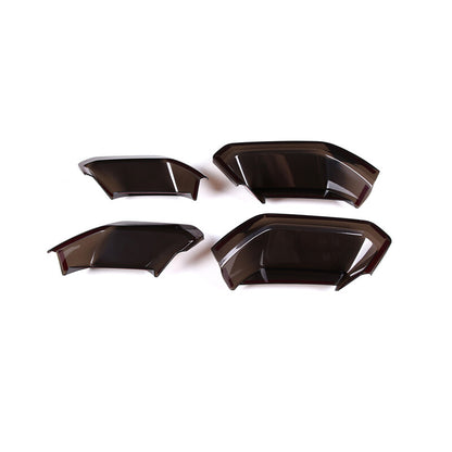 10 Pairs Smoked Covers For 14-19 Corvette C7 Rear Tail Light Blackout Molded Kit 9