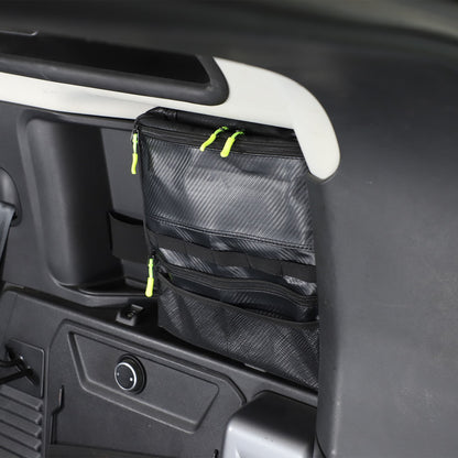 Carbon Fiber Pattern Trunk Right Side Window Bag For LR Defender 110 L663 2020+ 11