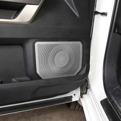 Steel Car Door Speaker Net Cover Tweeter Trim Mesh For Toyota Tun-dra 2022 10