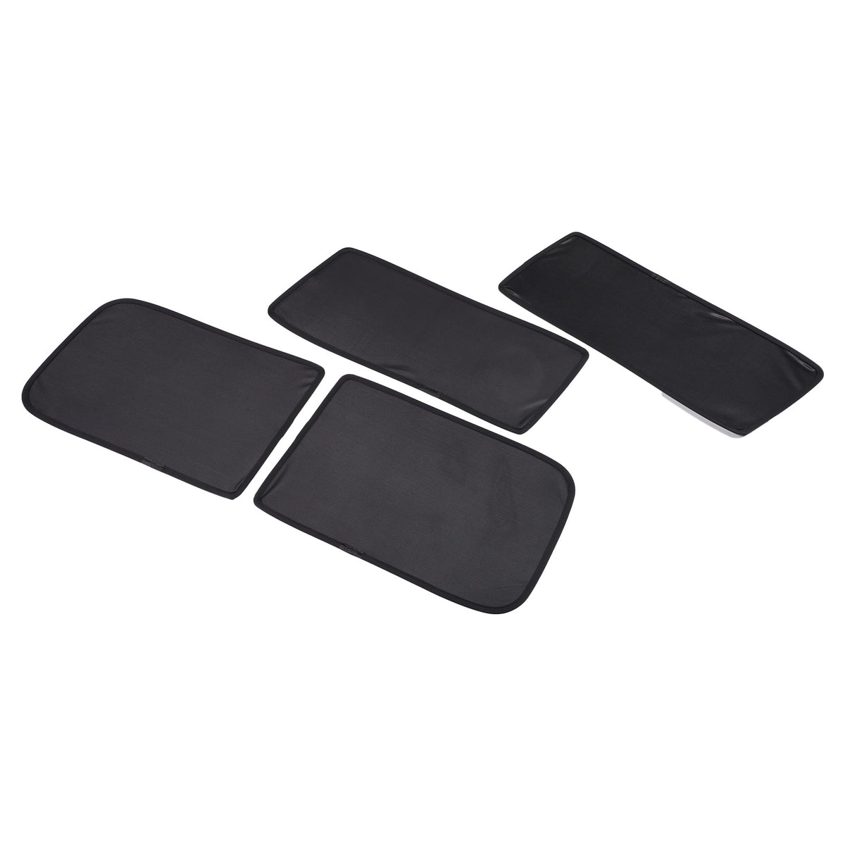 Black Rear Tailgate Window Mesh Screen Sun Shade Cover For Hummer H2 2003-2009 13