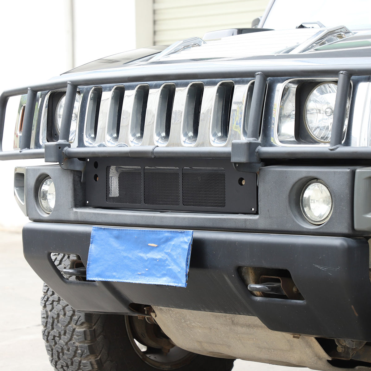 Replacement Carbon Steel Front Lower Grille Bug Screen For Hummer H2 2003-09 US 13