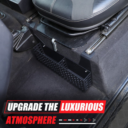 Aluminum Driver Seat Underseat Storage Basket Trim For LR Defender L316 2004-18 23