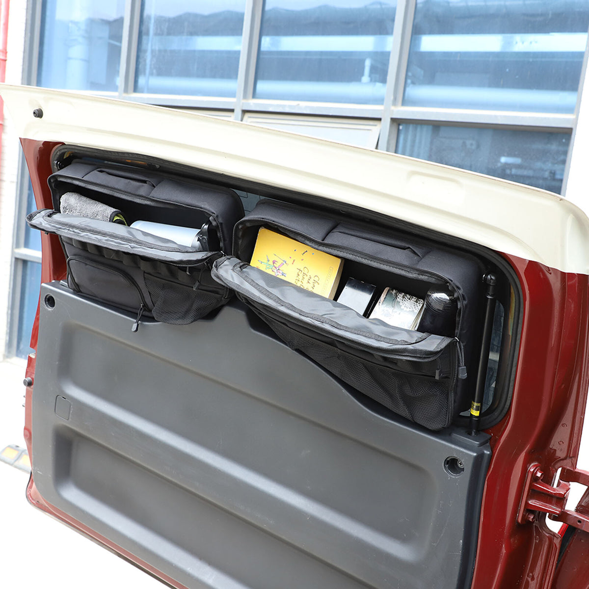 Tailgate Rear Door Cargo Trunk Storage Bag Organizer For Toyota FJ Cruiser 07-21 22