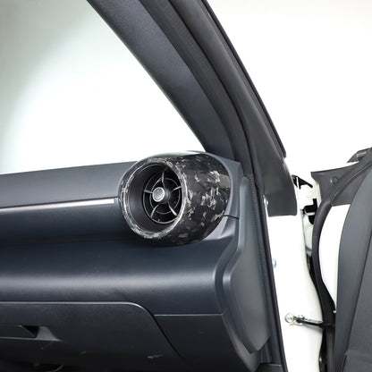 Forged Carbon Dashboard Side Air Outlet Vent Cover Trim For Subaru BRZ 2022 7