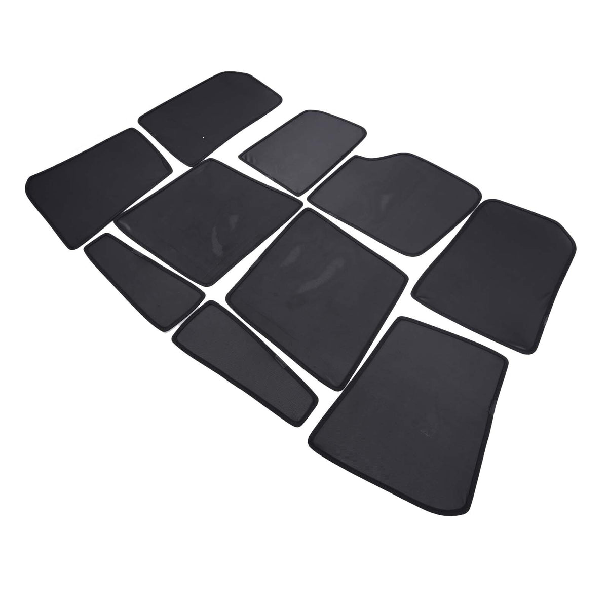 Full Car Window Screen Sun Shade Mesh Cover Windshield For LR Discovery 4 L319 18