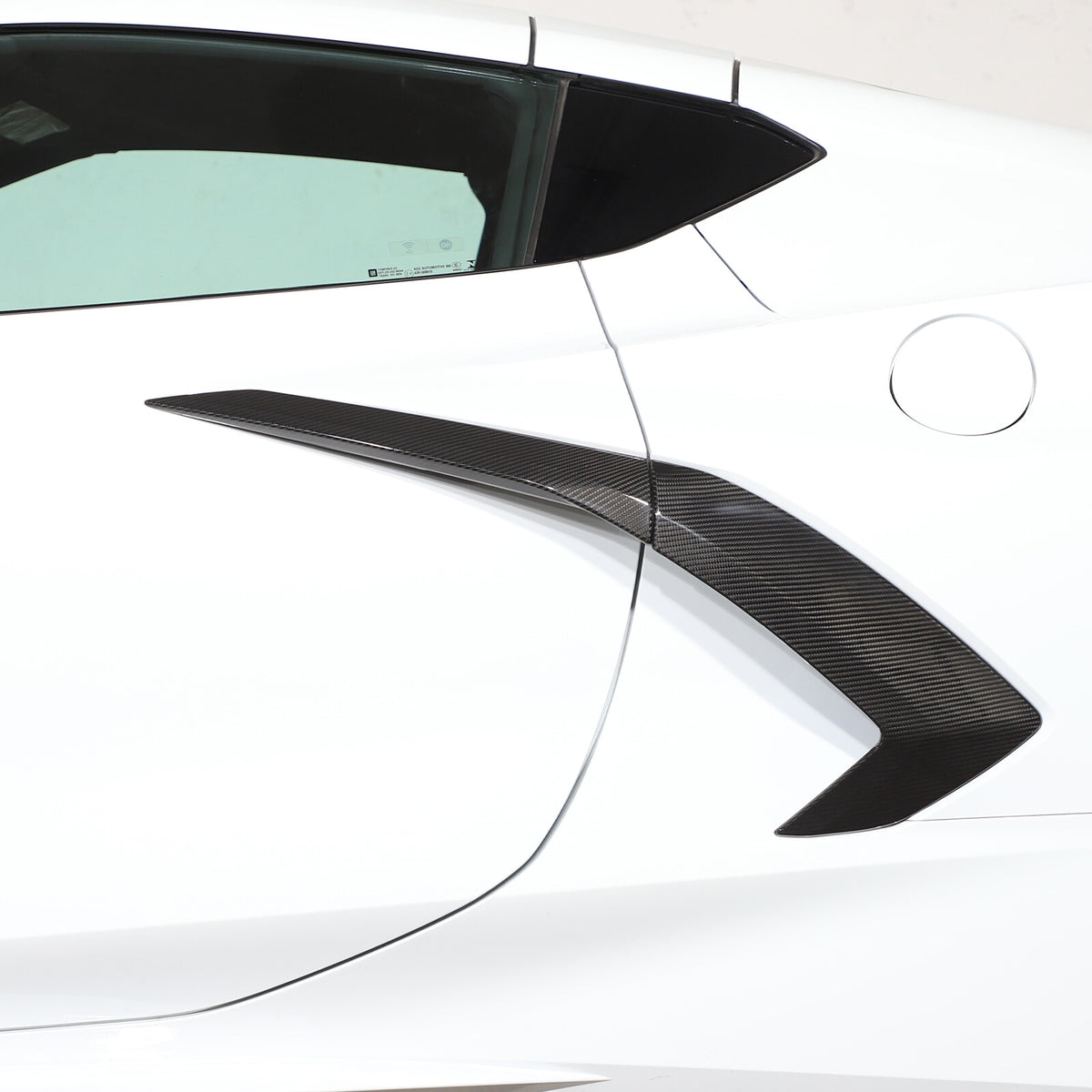 Real Carbon Fiber Full Exterior Set Decor Cover Trim Kit For Corvette C8 2020-26 43