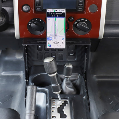 Magnetic Phoner Holder Center Console Molle Panel Device For Toyota FJ Cruiser 14