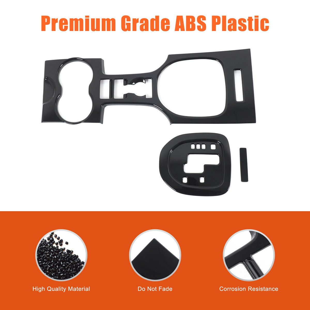 Glossy Black Center Console Gear Shift Panel Trim For Pontiac G8 2008-2009 US 9