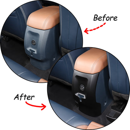 Matte Black Full Interior Set Panel Decor Cover Trim Kit For Ford Maverick 22-24 59