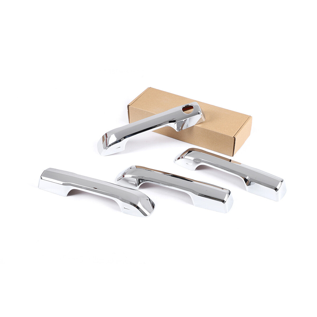 Chrome Side Mirror + Door Handle Covers Molding Trim for Toyota Tundra 2022-26 6