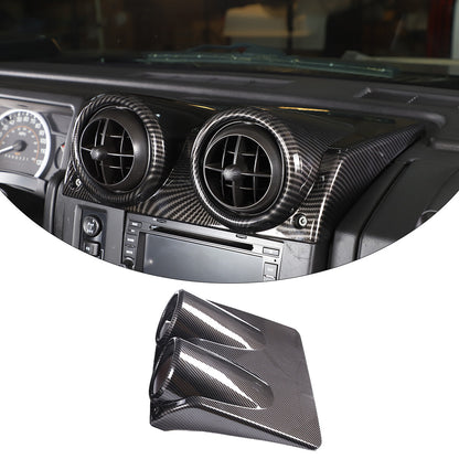 ABS Carbon Fiber Interior Full Set Panel Cover Trim Kit for Hummer H2 2003-2007 9
