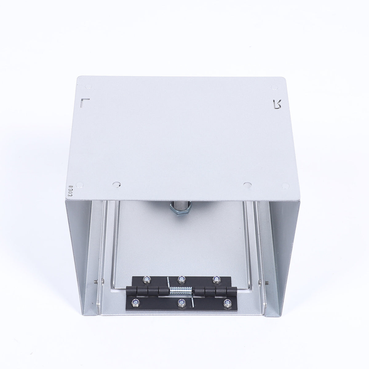 Silver Center Console Safe Armrest Storage Lock Box TRAY For Toyota Tacoma 16-22 10