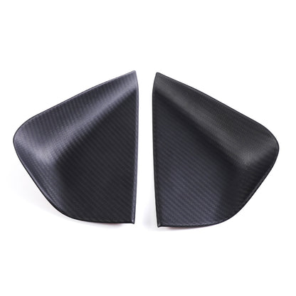 Matte Real Dry Carbon Fiber Interior Decor Trim Cover For Corvette C8 2020+ 9