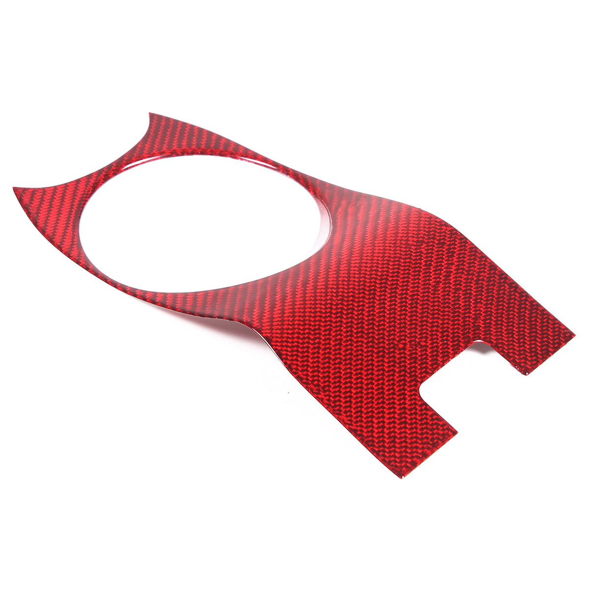 Real Carbon fiber Center Armrest Cup Holder Cover Trim For McLaren GT 19-22 13