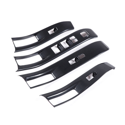 15pcs Carbon Fiber ABS Interior Cover Trim Kit Set For Nissan Frontier 2022-24 7