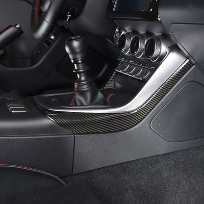 ABS Carbon Fiber Interior Center Console Trim Set Fits For GR86/BRZ 2022-2025 US - Variants 1-5 5
