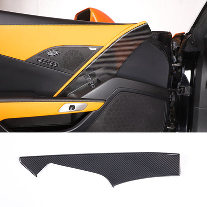 Real Dry Carbon Fiber Interior Center Full Trim Set Kit For Corvette C7 2014-19 125