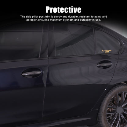 Real Carbon Fiber Exterior Outer Door Handle Trim For BMW 3 Series G20 20-22 6