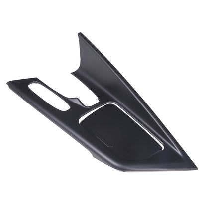 Matte black Center Console Gear Shift Panel Cover Trim For Corvette C8 2020-25 9