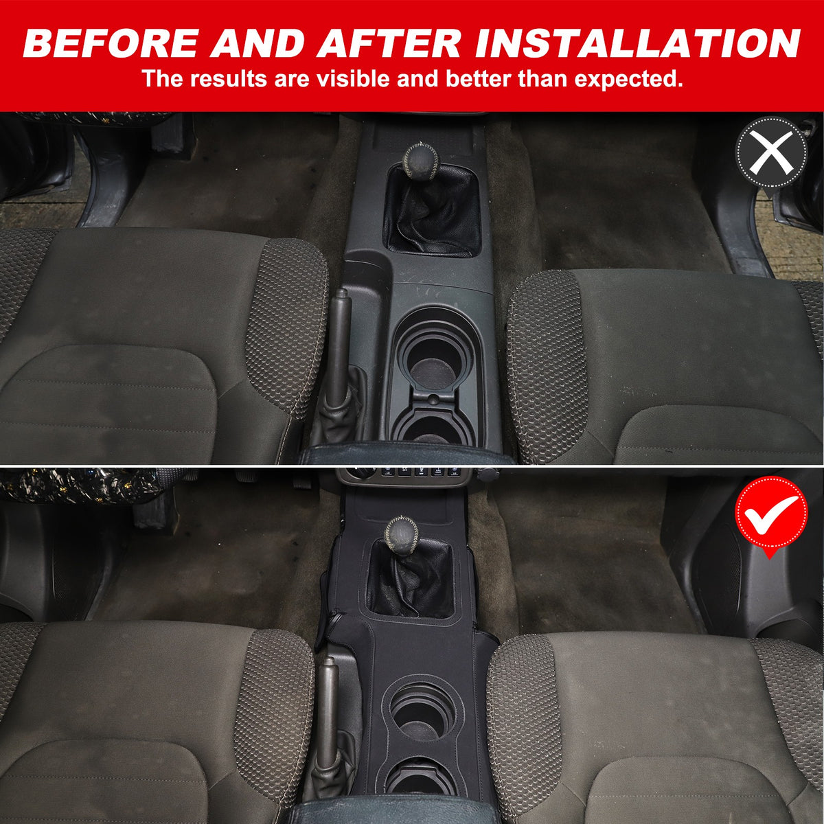 Suede Cloth Center Console Gear Shift Trim Cover For Nissan Frontier 2013-21 US 22