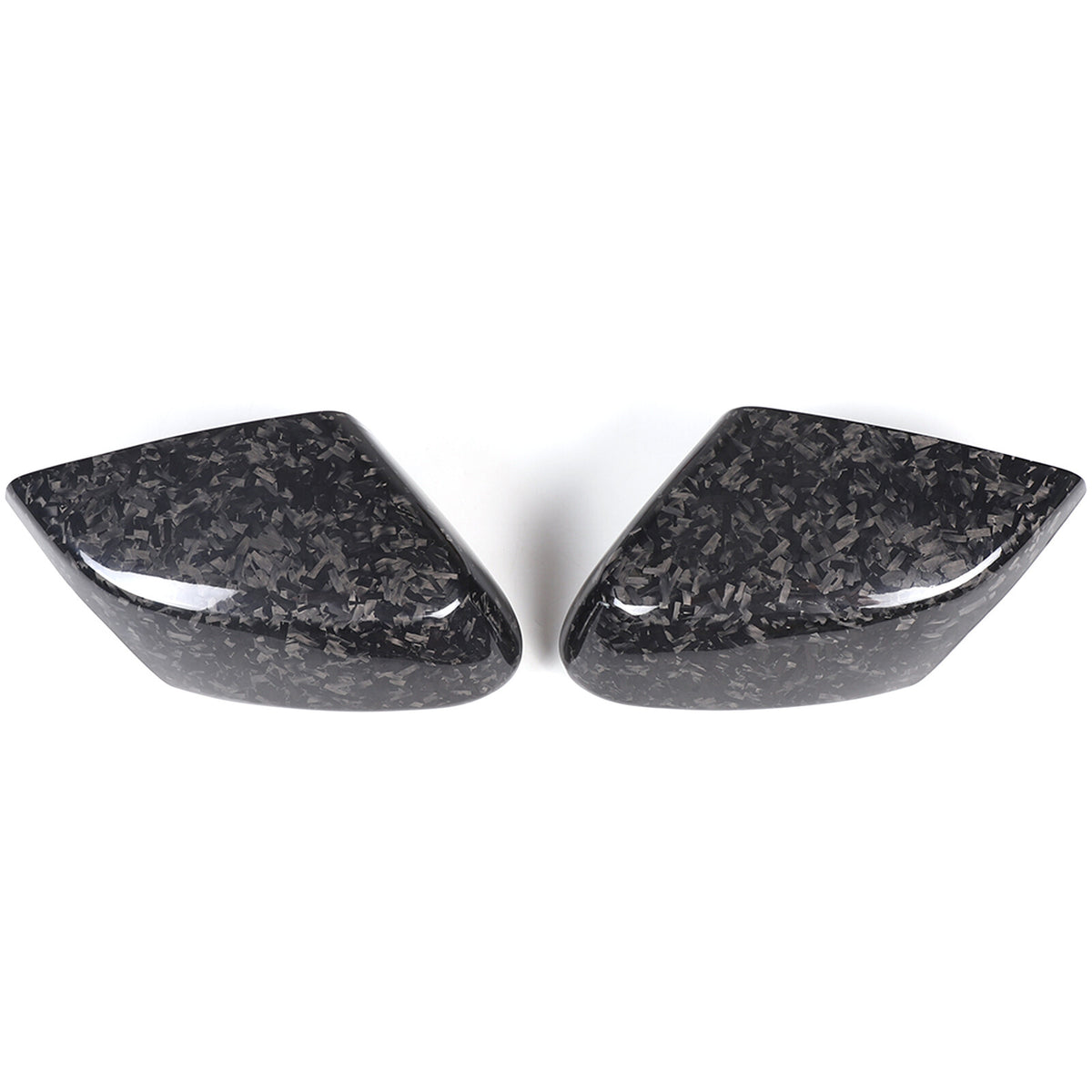 Forged Real Carbon Fiber Side Review Mirror Cover Trim For Corvette C8 2020-26 15