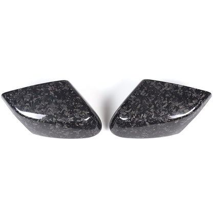 Forged Real Carbon Fiber Side Review Mirror Cover Trim For Corvette C8 2020-26 15