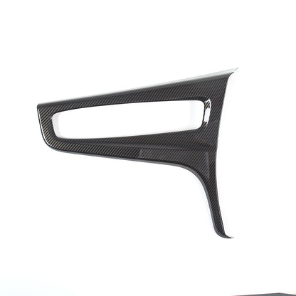 Carbon Fiber ABS Center Control Gear Trim Panel For Cadillac Escalade 21-23 US 21