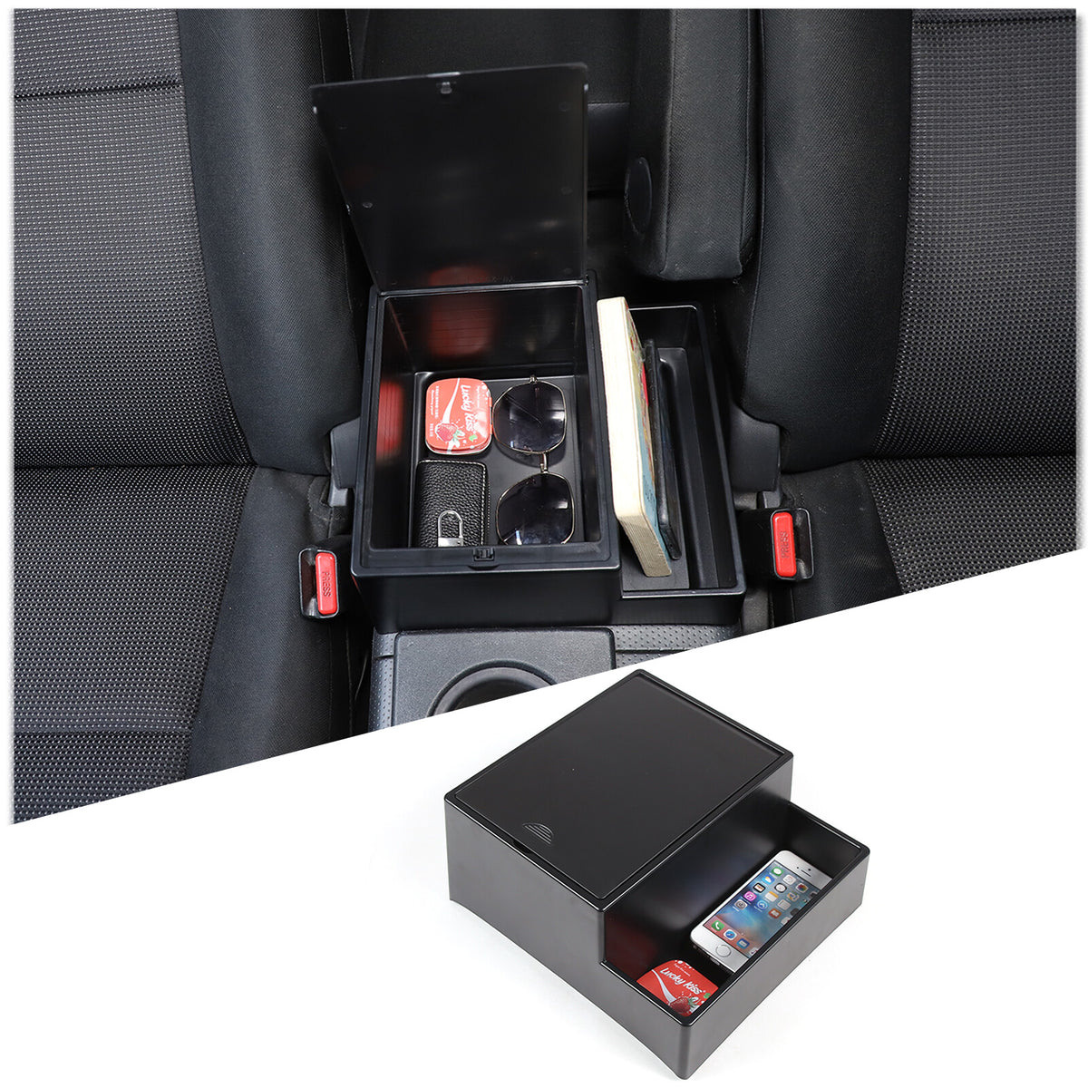 Car Center Console Armrest Box Storage Box Tray For Toyota FJ Cruiser 2007-21 18