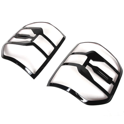 Glossy Black Rear Taillight Trim Cover Bezel For FORD Maverick 2022-2023 US 16
