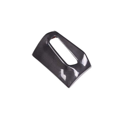 Real Carbon Headlight Switch Button Panel Trim For Toyota Supra A90 19-24 US 8