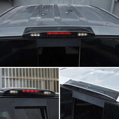 Smoked Black ABS High Mount Brake Light Trim Cover For Nissan Titan 2016+ US 19