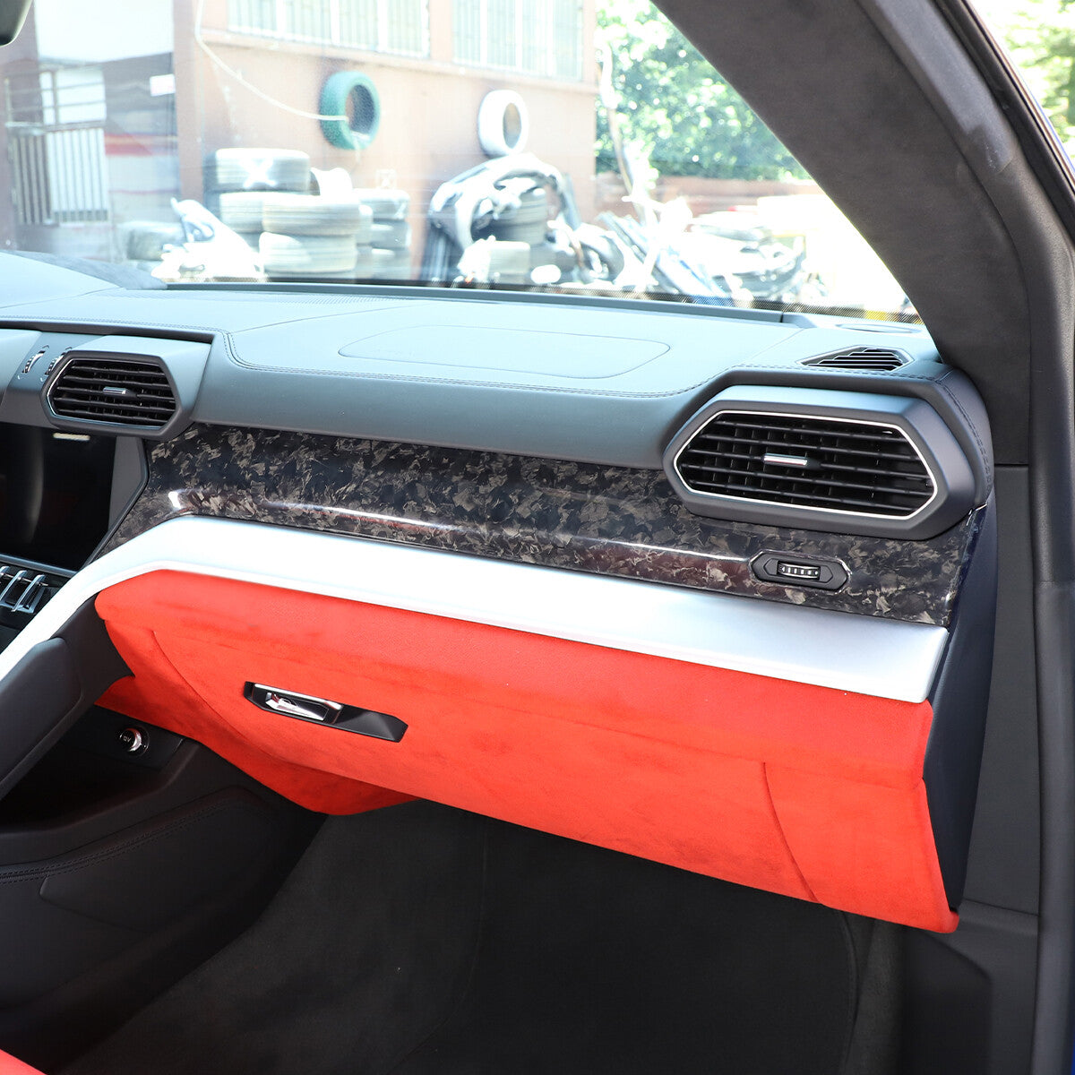 34 Styles Forged Real Carbon fiber Interior Trim Kit For Lamborghini URUS 18-23 - Variants 16-18 37
