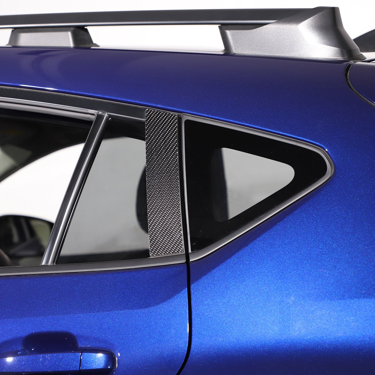 Real Carbon Fiber B-Pillar Panel Decal Trim For Subaru Crosstrek GU 2024+ 21