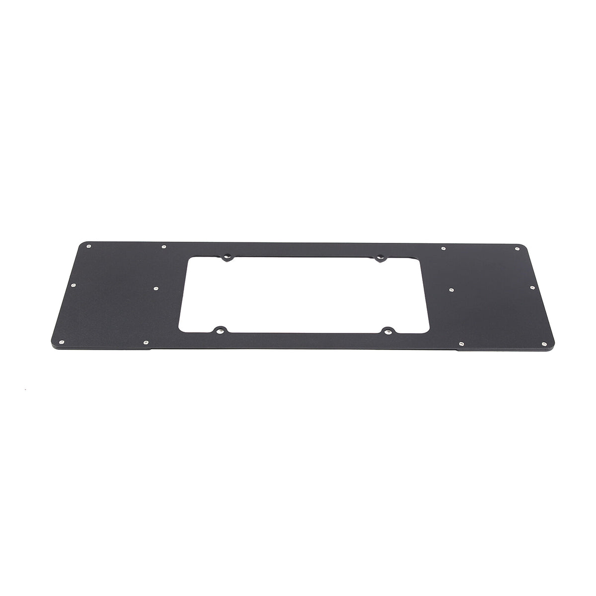 For Corvette C6 2005-13 Rear license plate Black Auminum Alloy filler Frame Trim 8