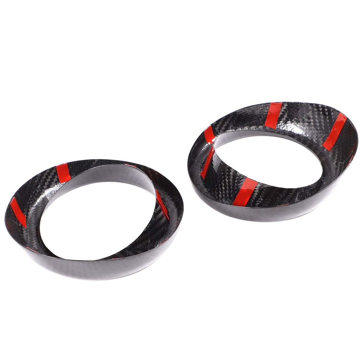 Real Carbon Fiber Front Fog Light Bezel Trim For Infiniti G Series 2010-2013 8