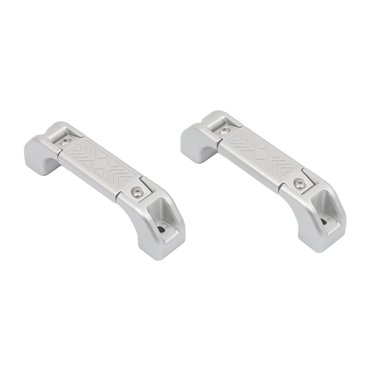 Mecha Silver Replacement Interior Door Handle Grab For LR Defender L316 2004-18 4