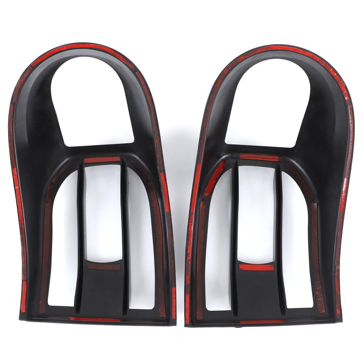 Piano Glossy Black ABS Tail Light Cover Trim For Toyota FJ Cruiser 2007-2021 US 6