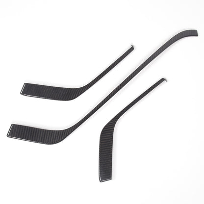 Real Carbon Fiber Console Side Dashboard Trim L Strip For Corvette C8 20-25 US 13